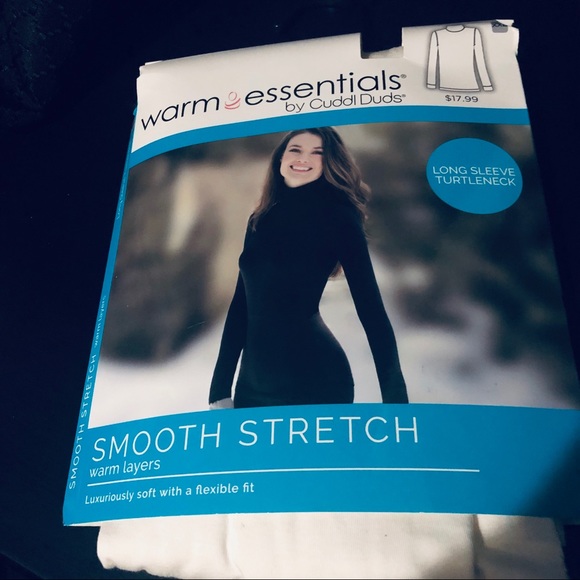 Cuddl Duds Tops - Warm Essentials Turtleneck